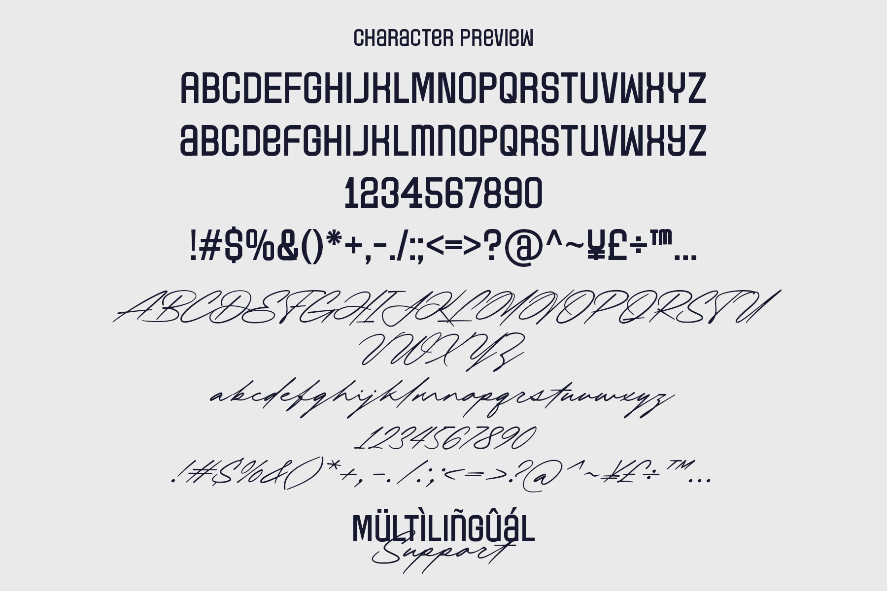 Stone Capital Font preview 9