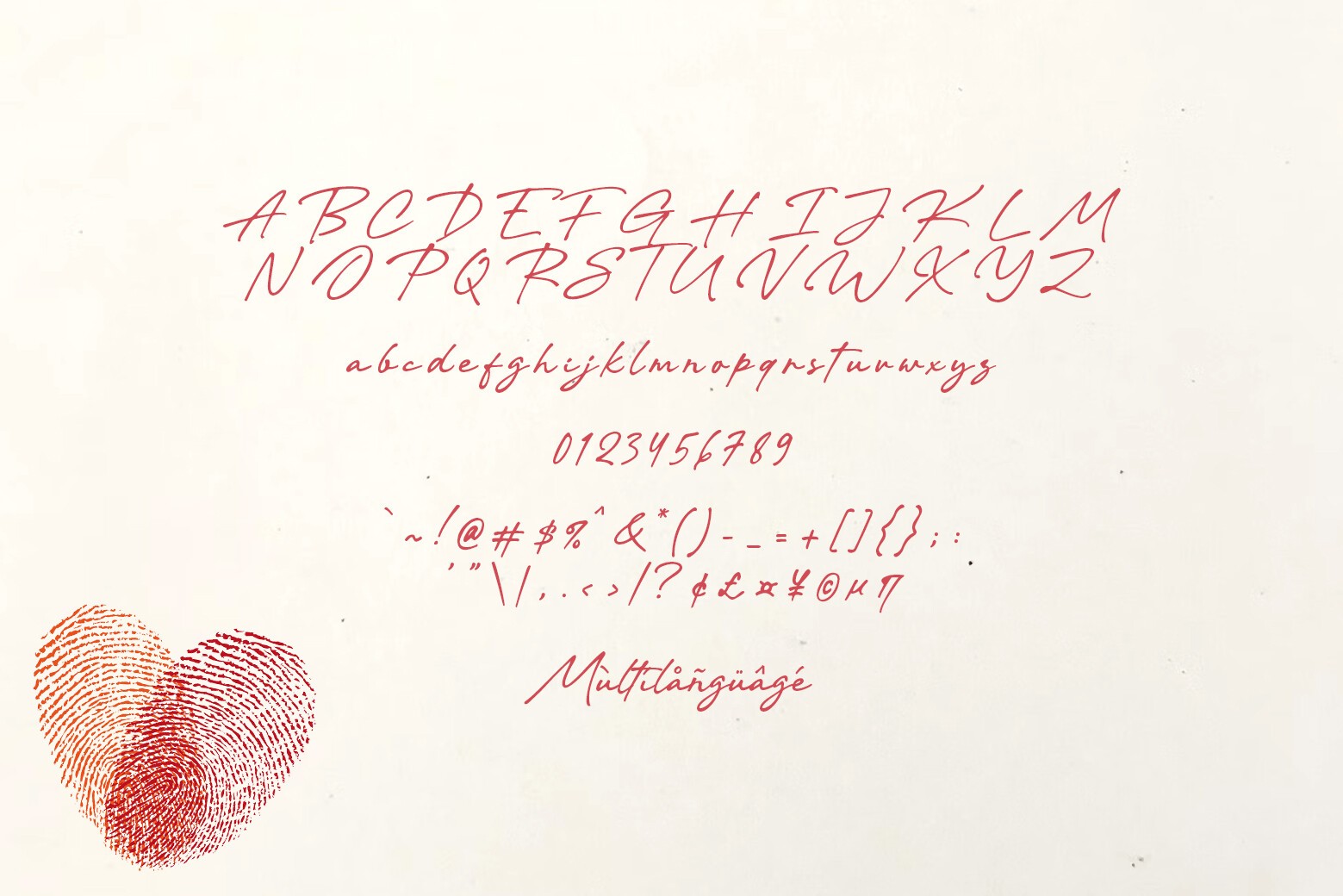 Valen Valentine Duo Font preview 6