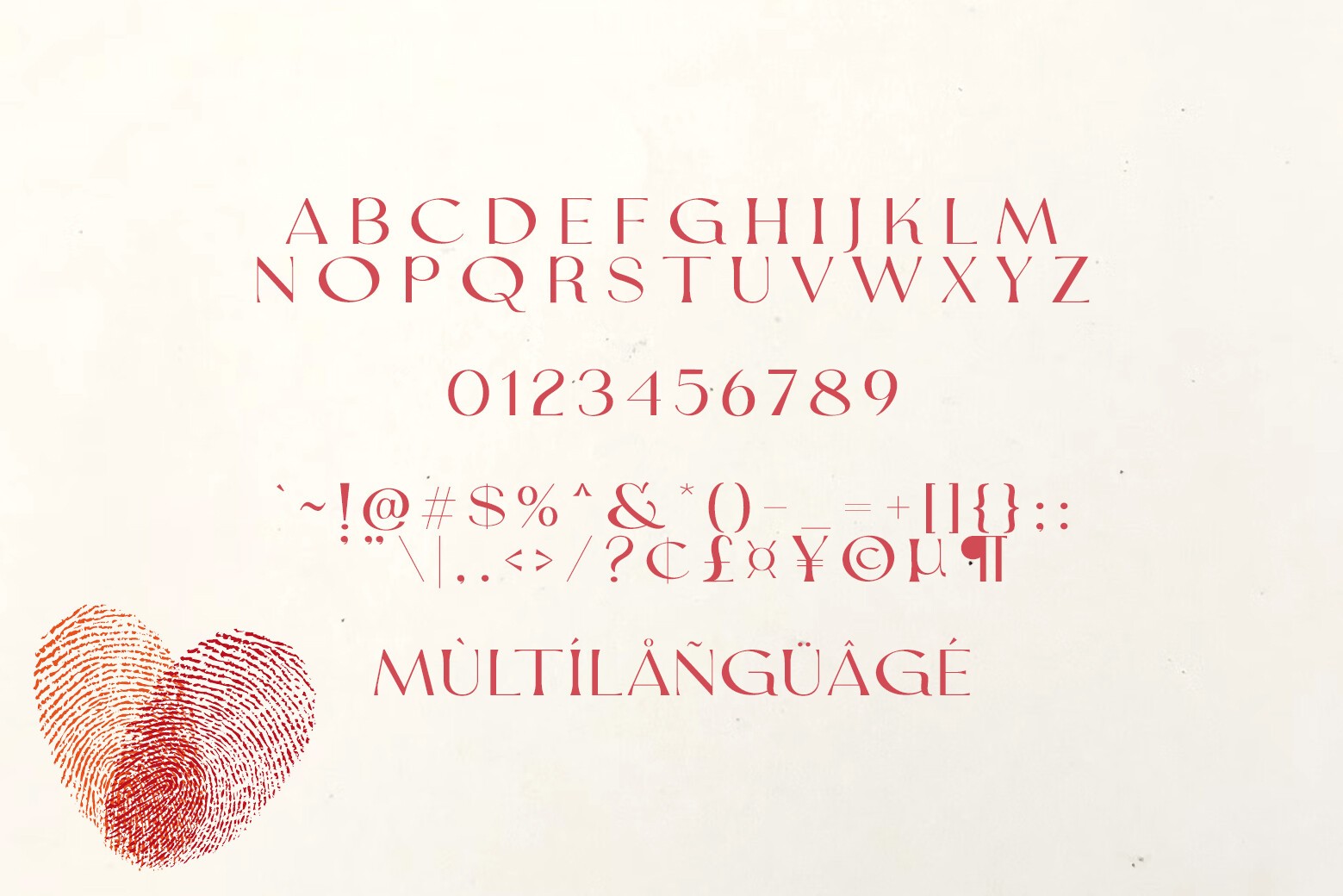 Valen Valentine Duo Font preview 7
