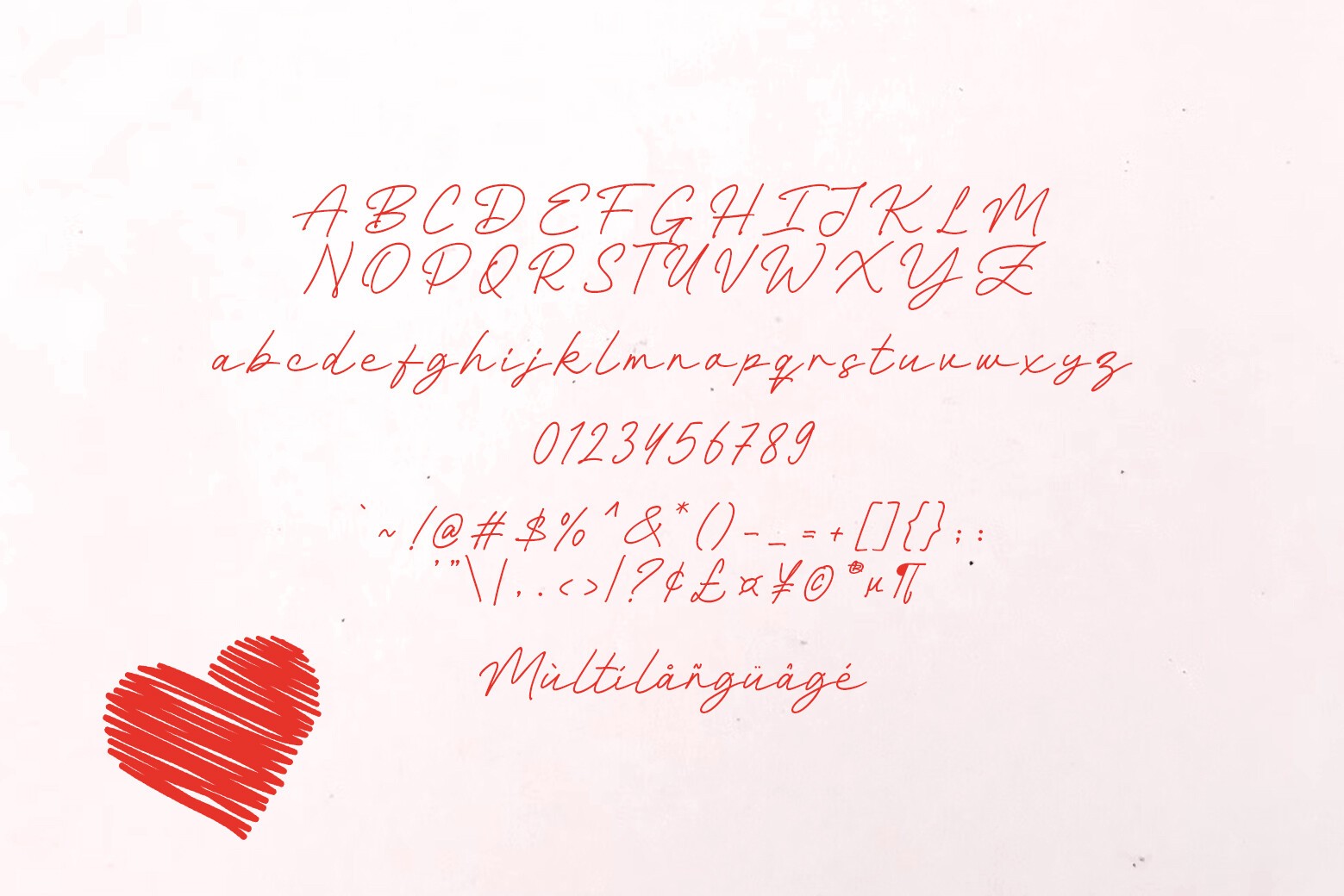 Valentine Bright Duo Font preview 6