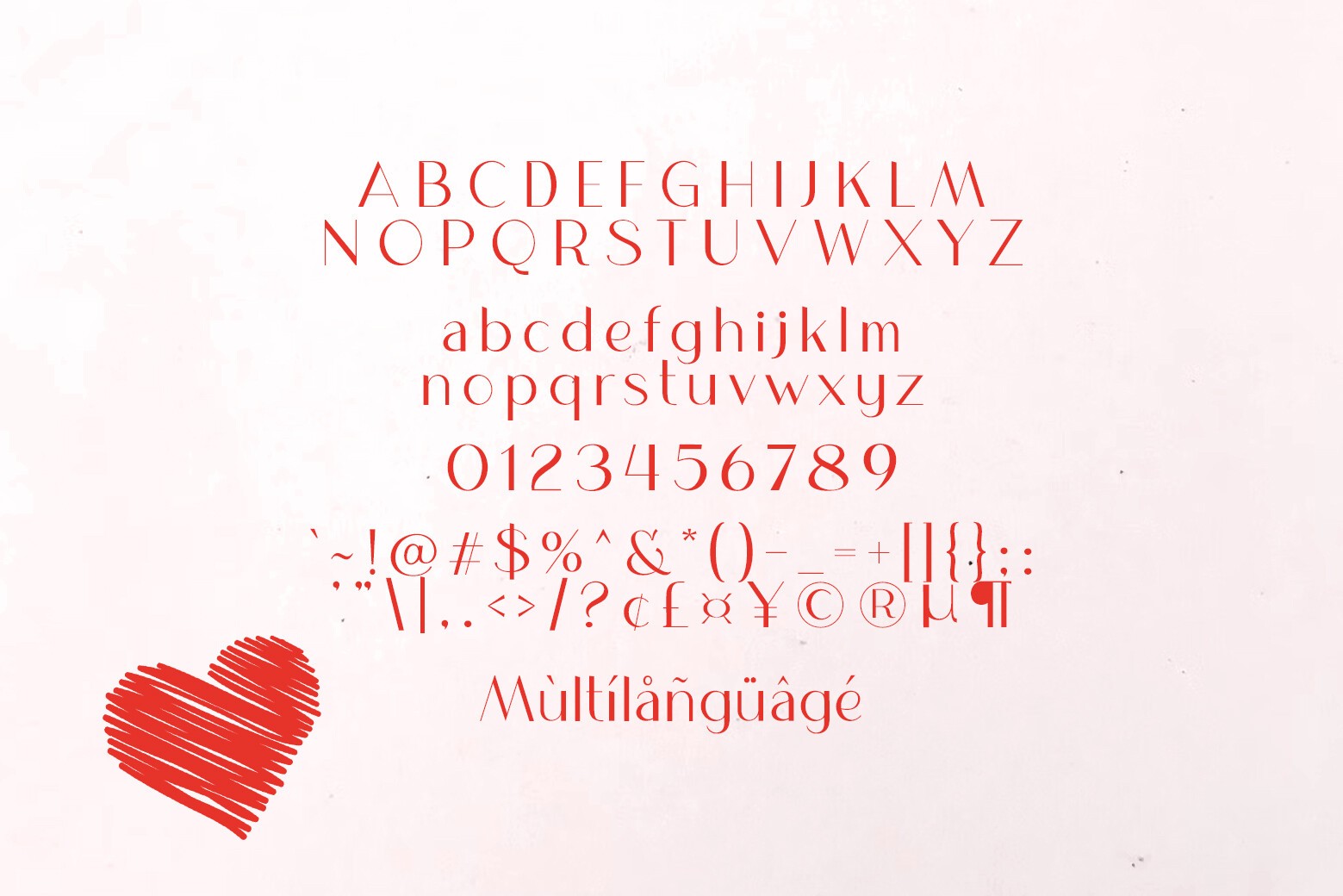 Valentine Bright Duo Font preview 7