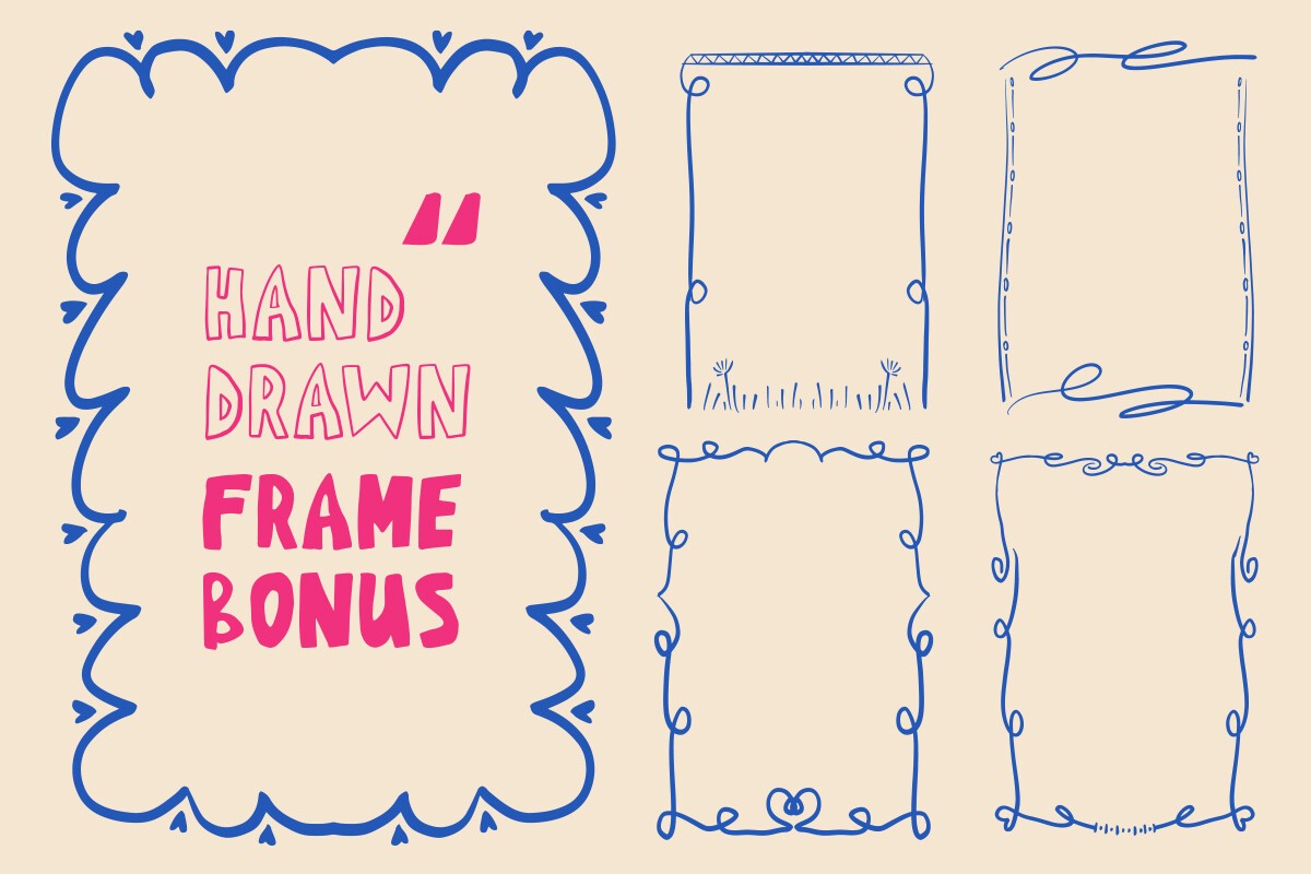 Spoken Chatter Font preview 9