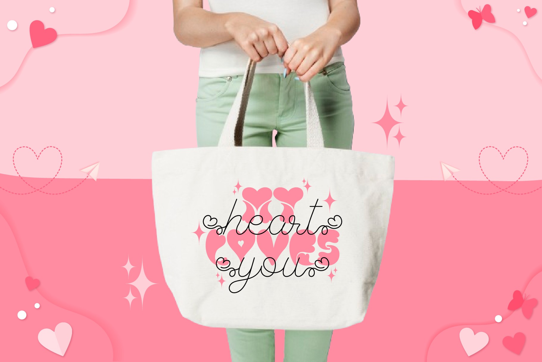 Valentine Heart Font preview 4