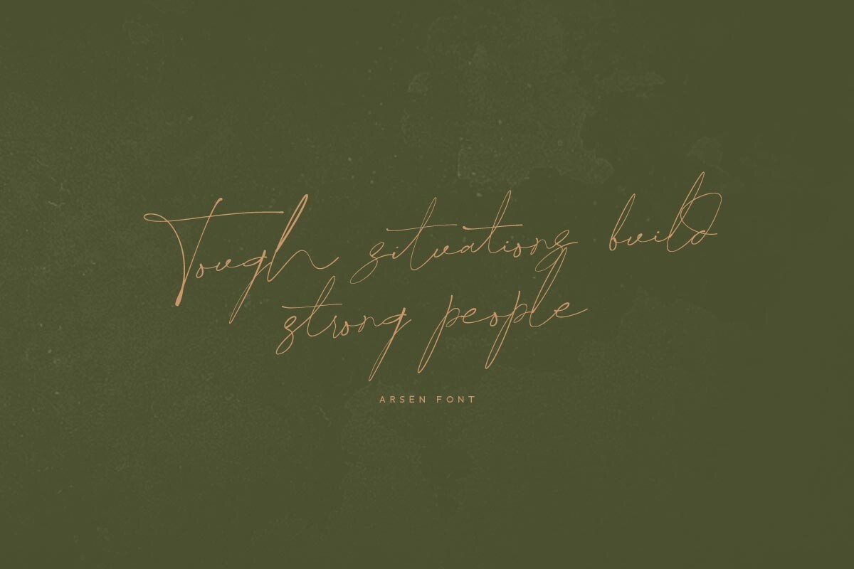 Arsen Font preview 6