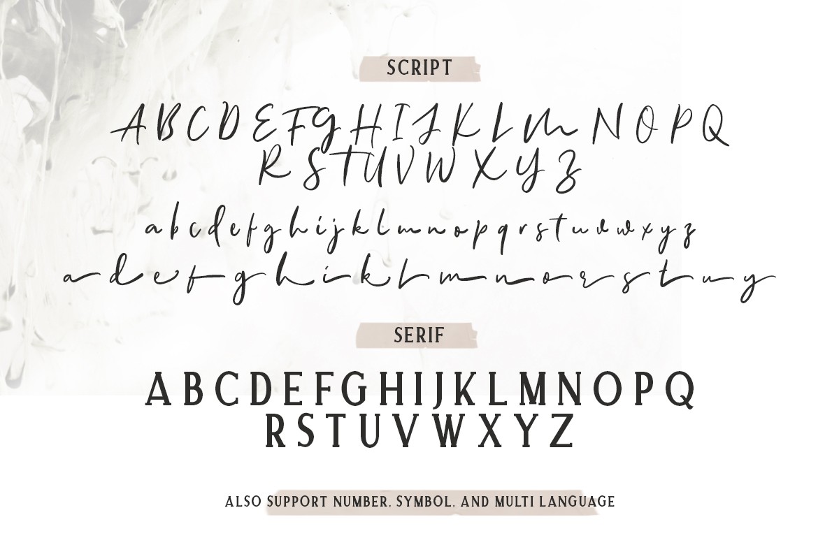 Allison Style Duo Font preview 9