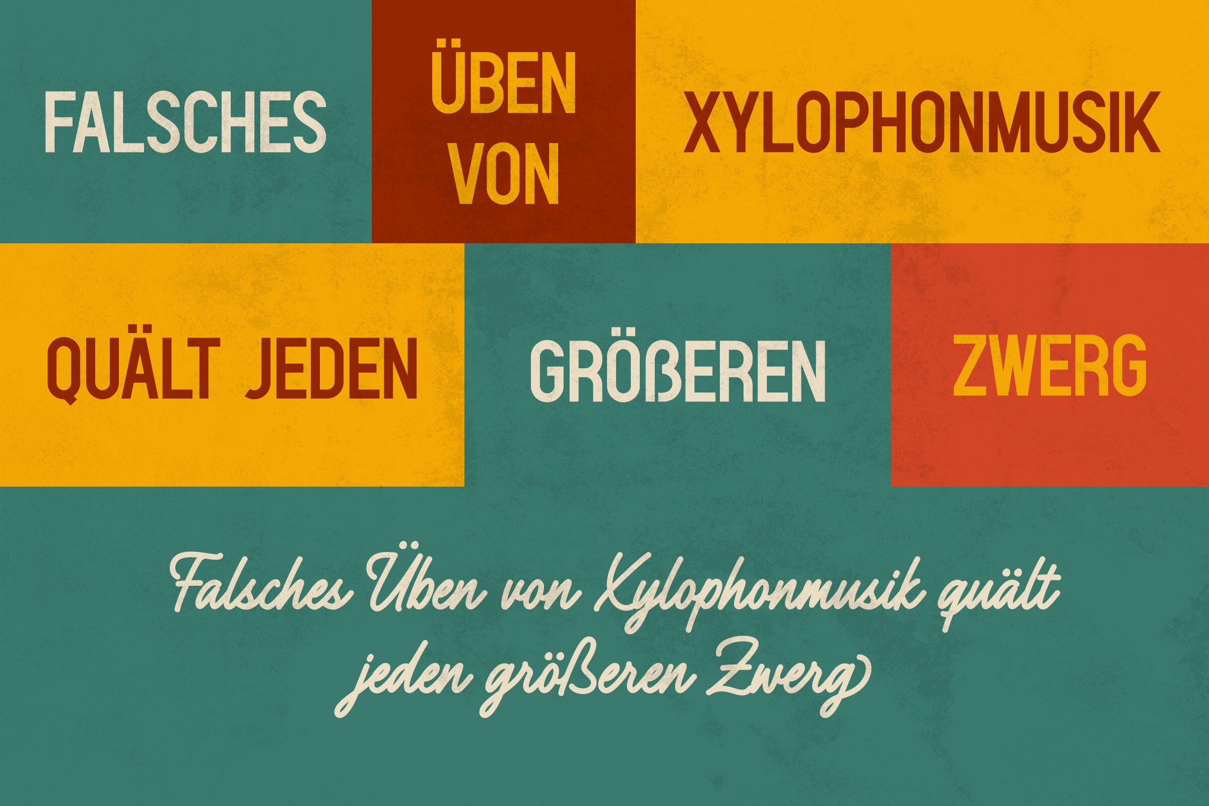 Antiquel Font preview 2