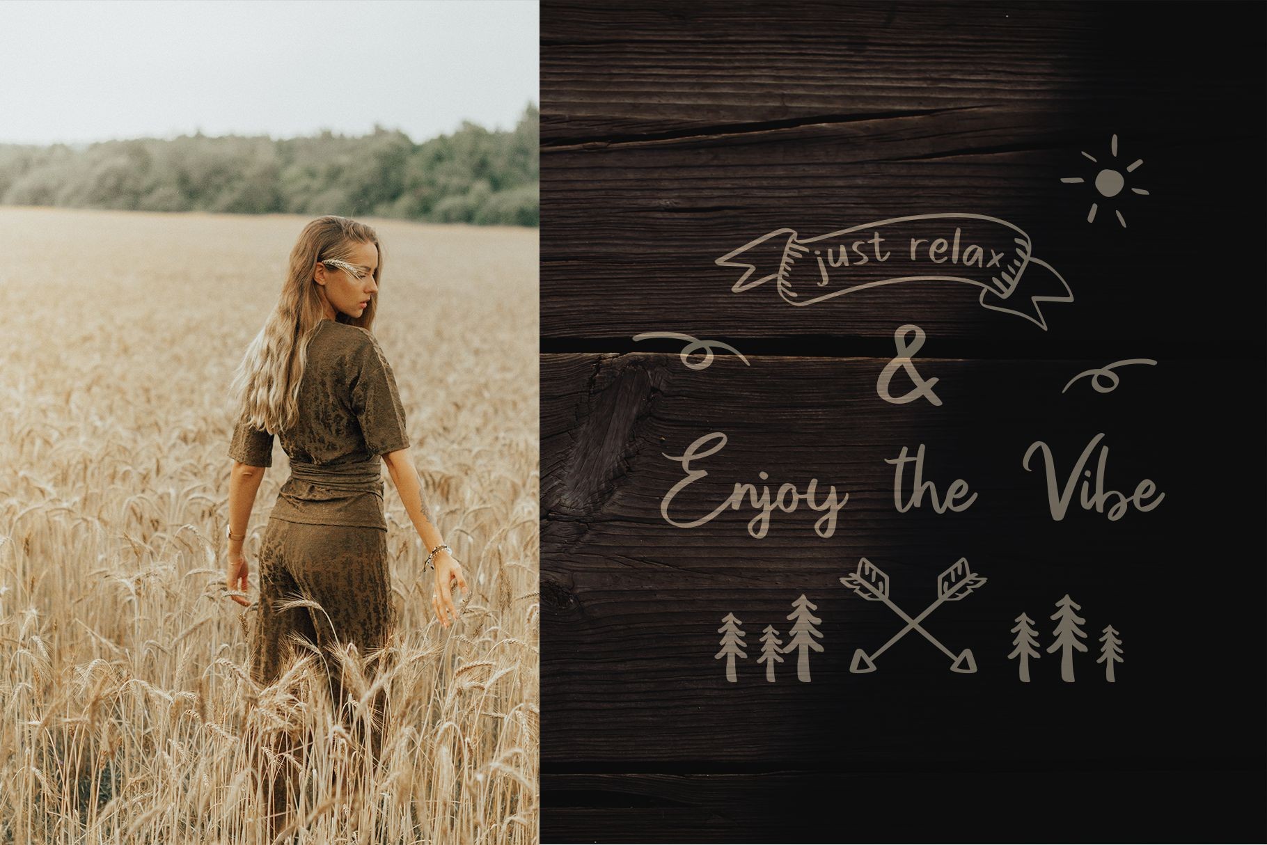 Sweet Buttermilk Duo Font preview 4