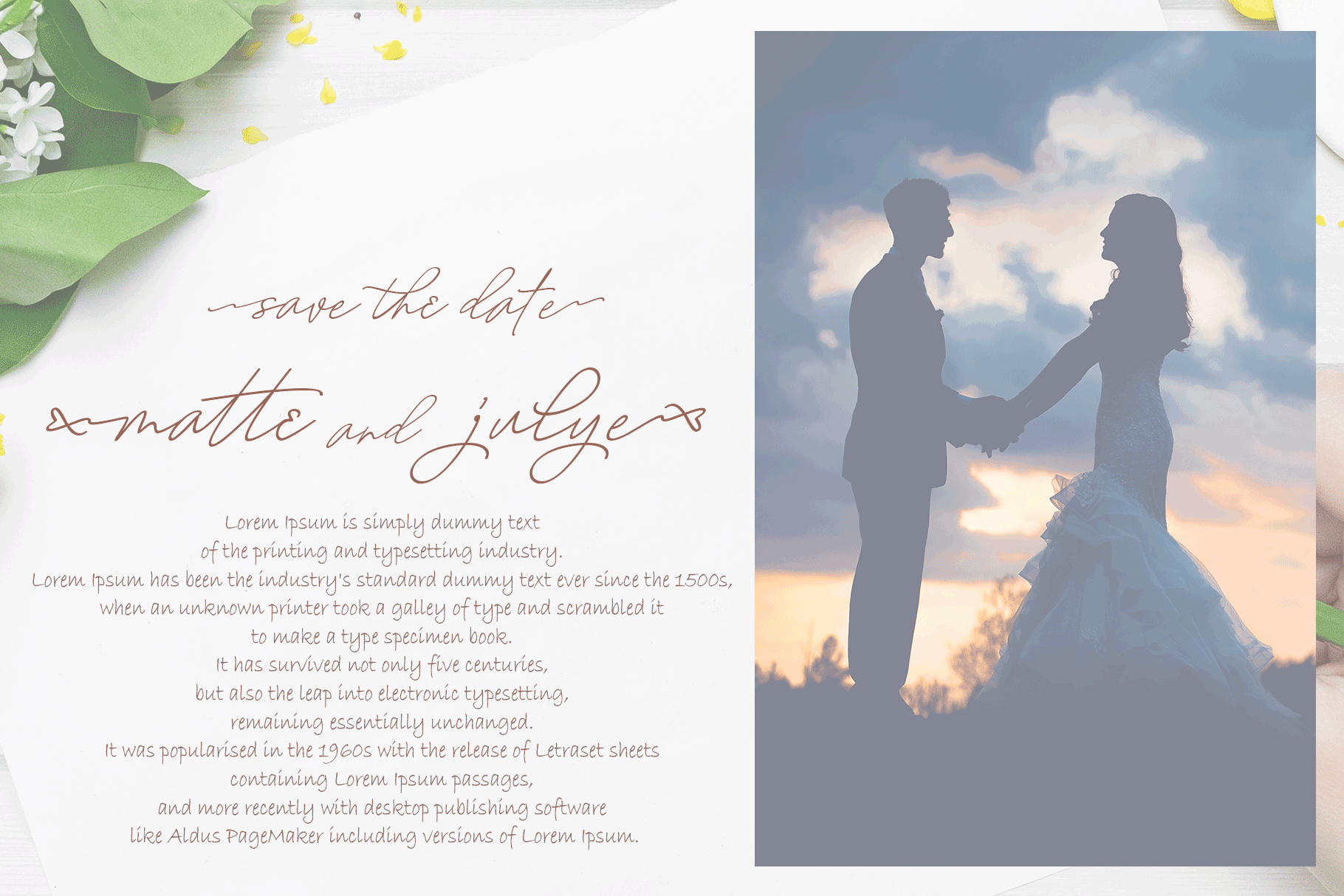 August Lengking Duo Font preview 4