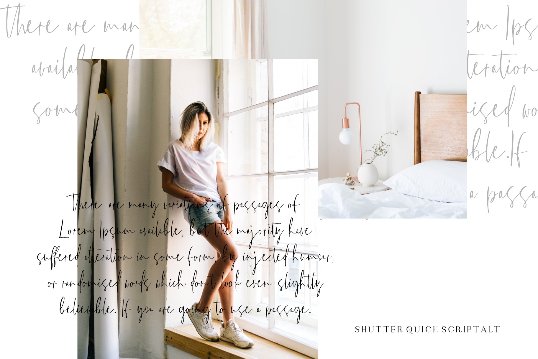 Shutter Quick Font preview 8