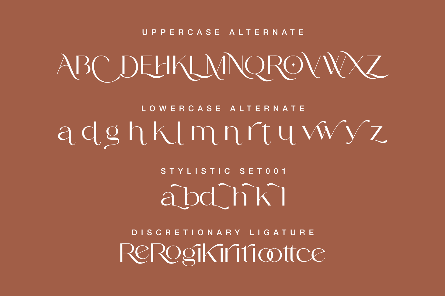 Amore Dreaming Font preview 14