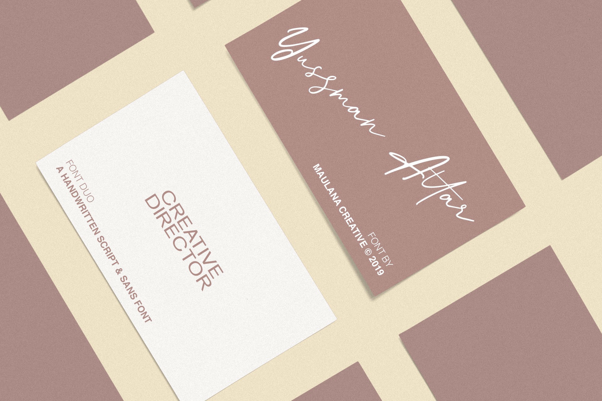 Asheville Duo Font preview 7