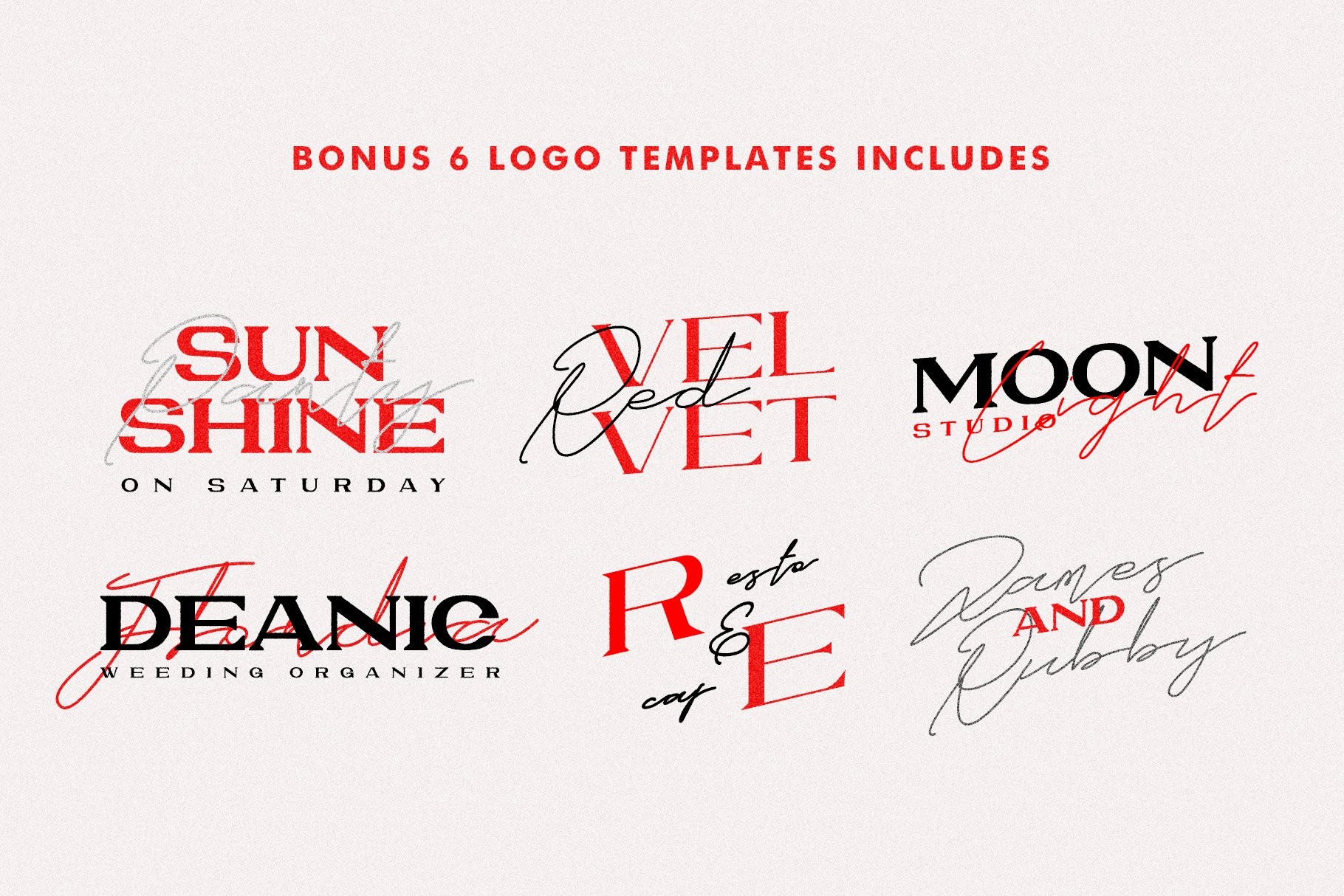 Velvet Lousitone Duo Font preview 3