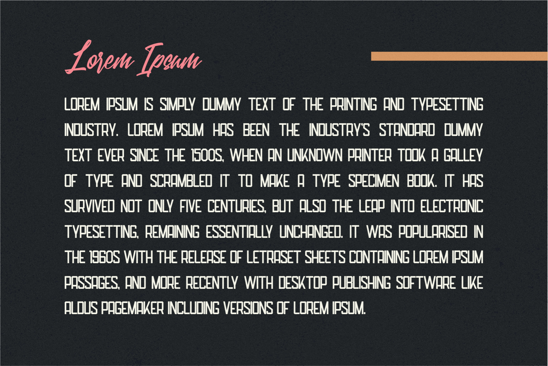 Trushme Font preview 3