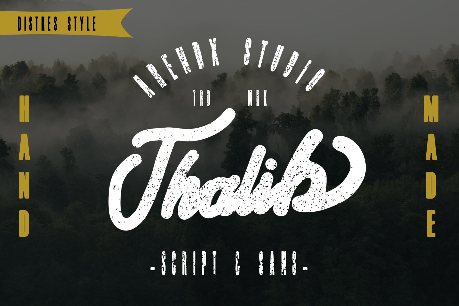 Thalib Font preview 2