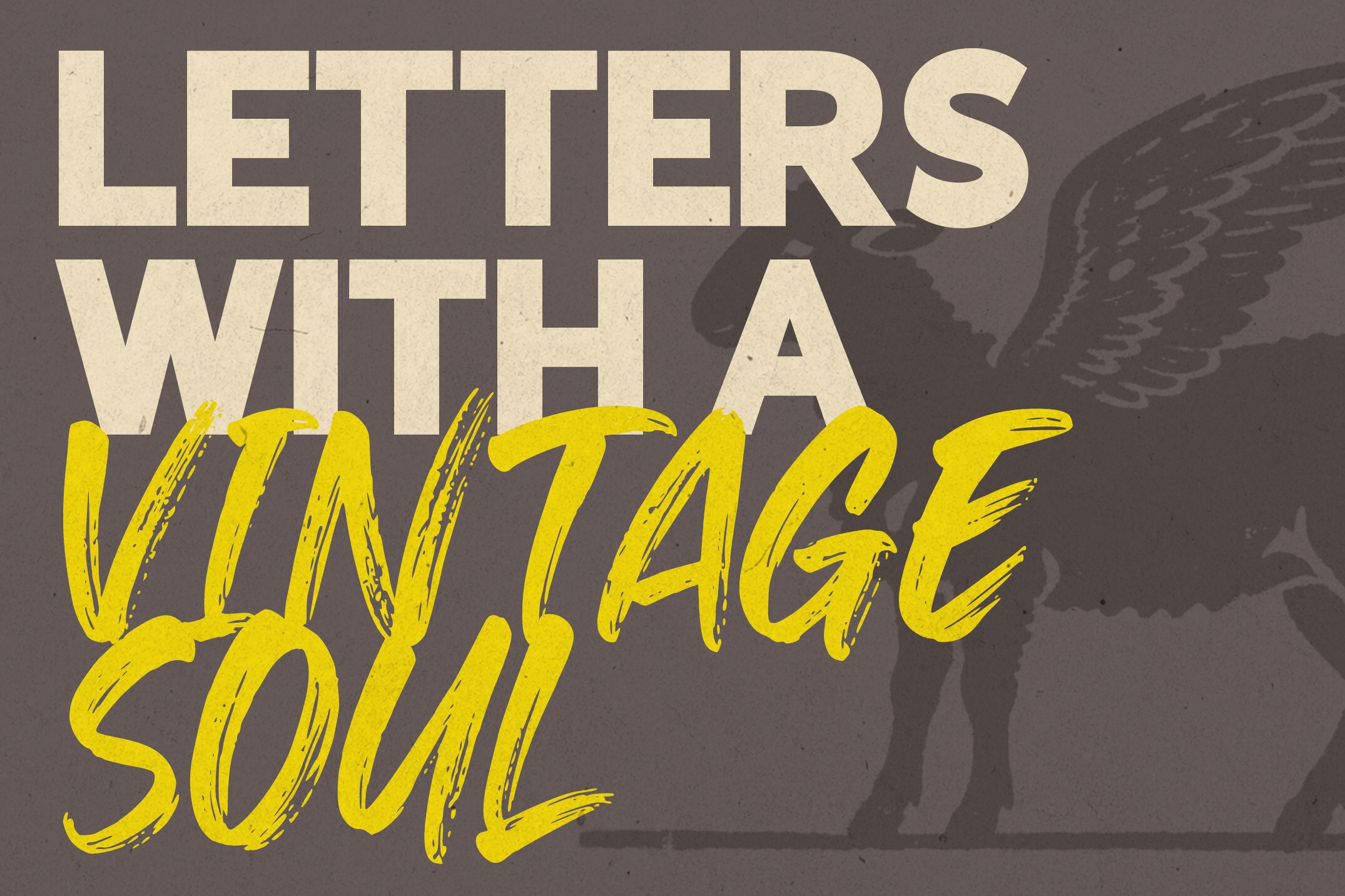 Advance Glowing Font preview 2