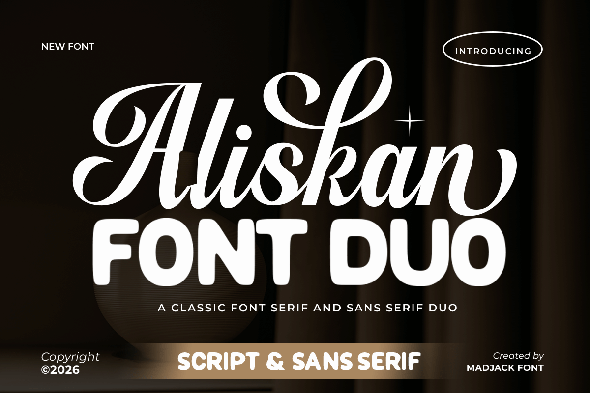 Aliskan Font preview 11