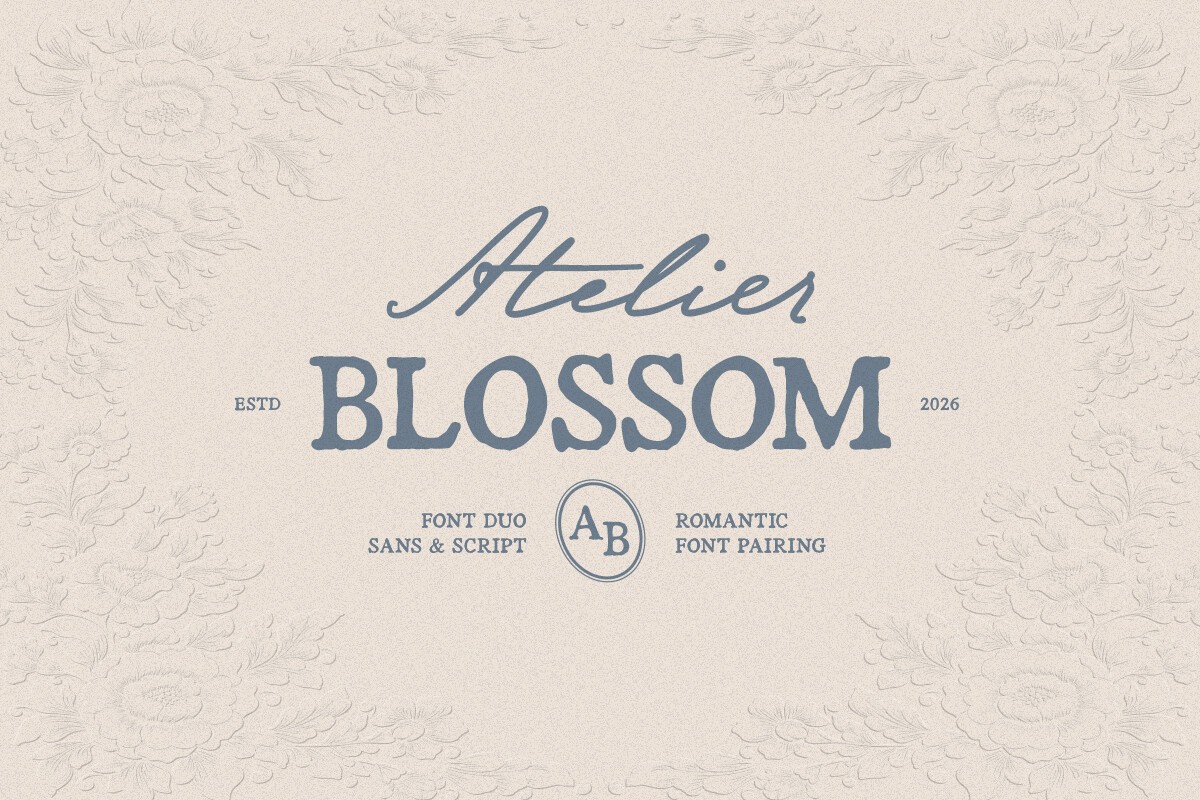 Atelier Blossom Font preview 3